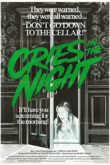 Poster to the movie "Cries in the Night" #1117876