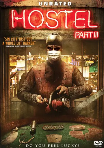 Poster to the movie "Hostel: Part III" #871967