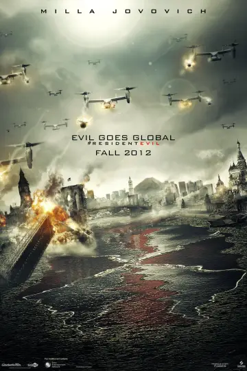 Poster to the movie "Resident Evil: Retribution" #858500
