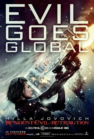 Poster to the movie "Resident Evil: Retribution" #858504