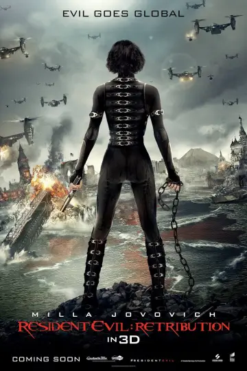 Poster to the movie "Resident Evil: Retribution" #858510