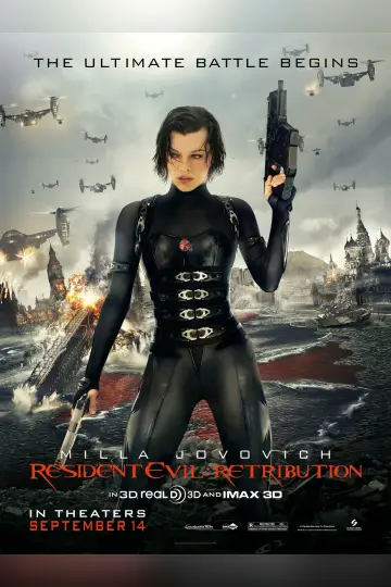 Poster to the movie "Resident Evil: Retribution" #858526