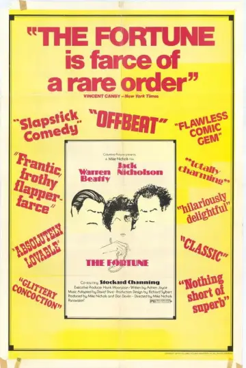 Poster to the movie "The Fortune" #696446
