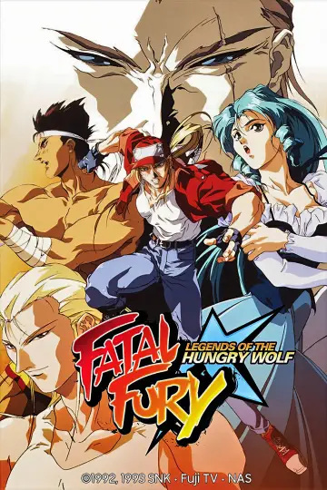 Poster to the movie "Fatal Fury: Legend of the Hungry Wolf" #1123976
