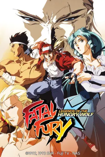 Poster to the movie "Fatal Fury: Legend of the Hungry Wolf" #1123979