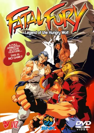Poster to the movie "Fatal Fury: Legend of the Hungry Wolf" #1123980