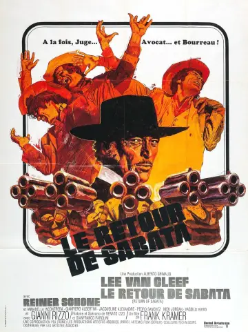 Poster to the movie "Return of Sabata" #478217