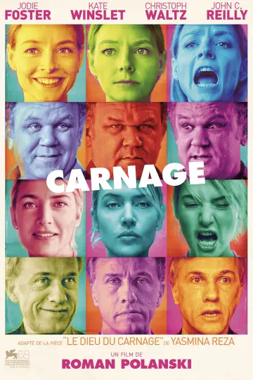 Poster to the movie "Carnage" #875591