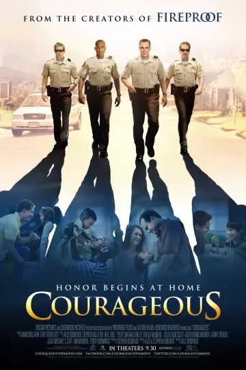 Poster to the movie "Courageous" #937313