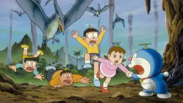 Doraemon: Nobita and the Knights on Dinosaurs poster