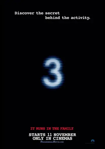 Poster to the movie "Paranormal Activity 3" #938848
