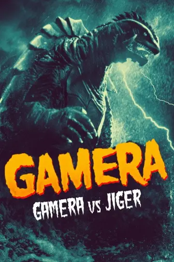 Poster to the movie "Gamera vs. Jiger" #1094281