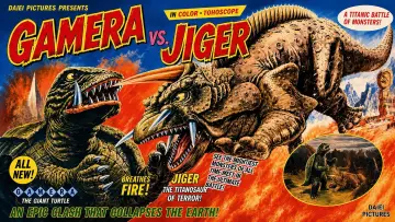 Backdrop to the movie "Gamera vs. Jiger" #1204068