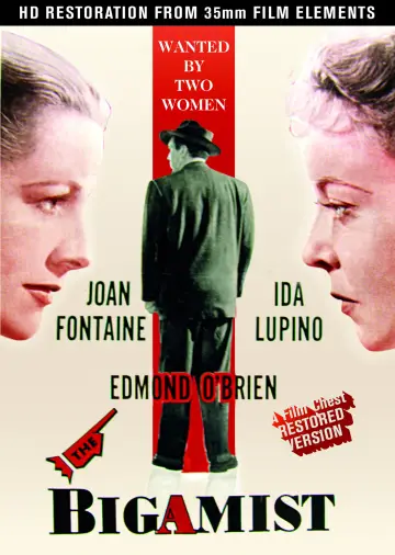 Poster to the movie "The Bigamist" #1113319