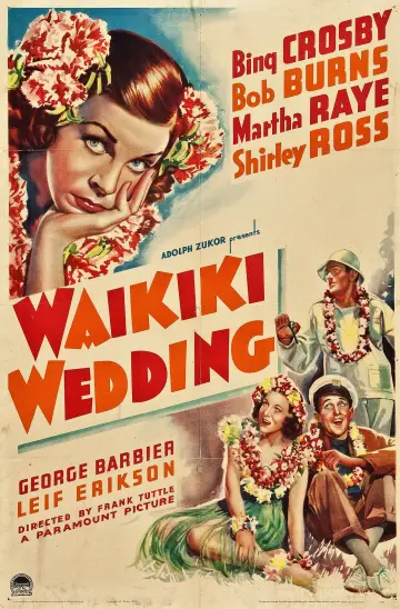 Poster to the movie "Waikiki Wedding" #1158641