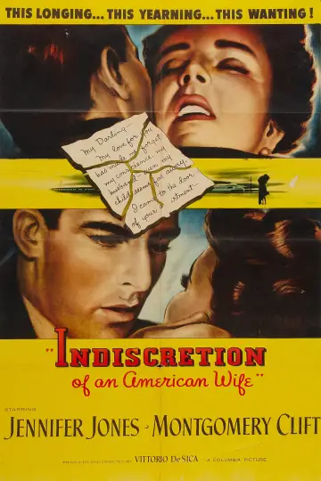 Poster to the movie "Indiscretion of an American Wife" #1113438