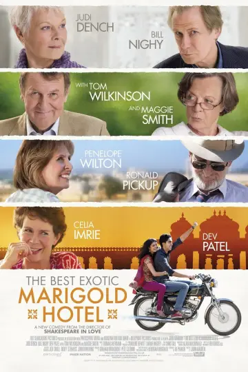 Poster to the movie "The Best Exotic Marigold Hotel" #993245