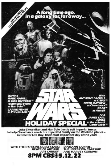 Poster to the movie "The Star Wars Holiday Special" #1018791