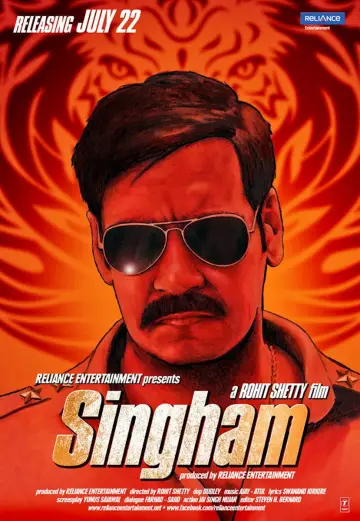 Poster to the movie "Singham" #1161887