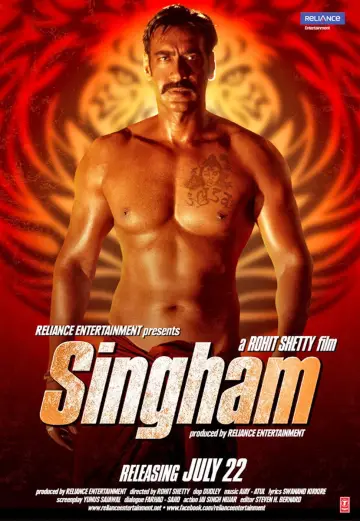 Poster to the movie "Singham" #1161891