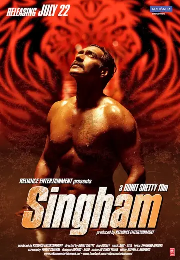 Poster to the movie "Singham" #1161894