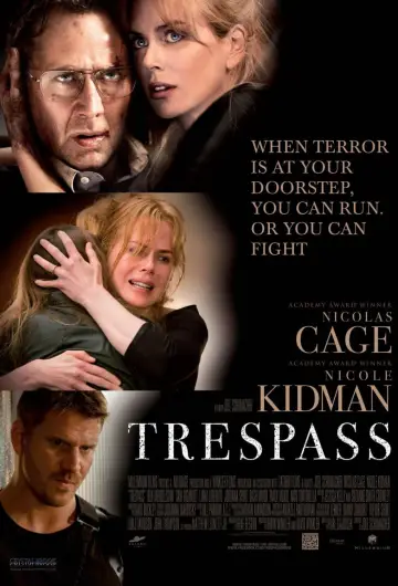 Poster to the movie "Trespass" #619191