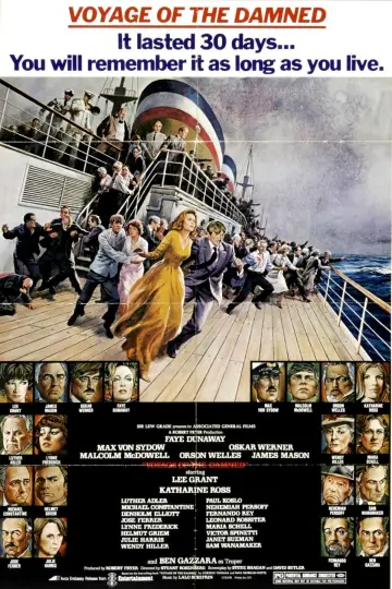 Poster to the movie "Voyage of the Damned" #1577167