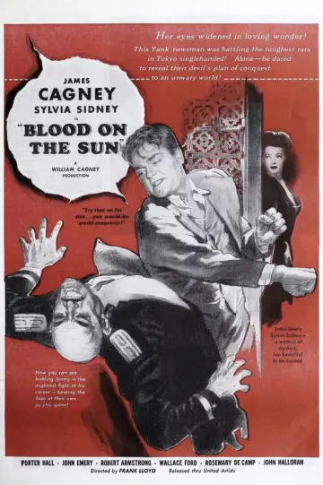 Poster to the movie "Blood on the Sun" #1055686