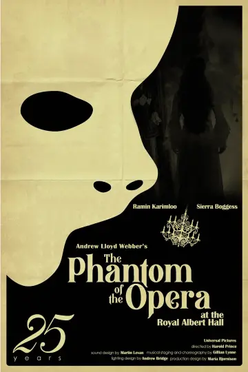 Poster to the movie "The Phantom of the Opera at the Royal Albert Hall" #1007940