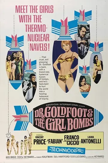Poster to the movie "Dr. Goldfoot and the Girl Bombs" #967297