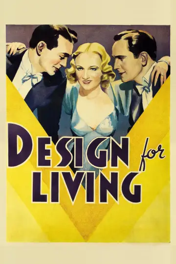 Poster to the movie "Design for Living" #1108463