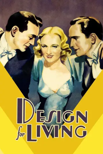 Poster to the movie "Design for Living" #1108464
