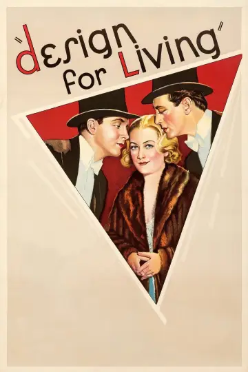 Poster to the movie "Design for Living" #1108465