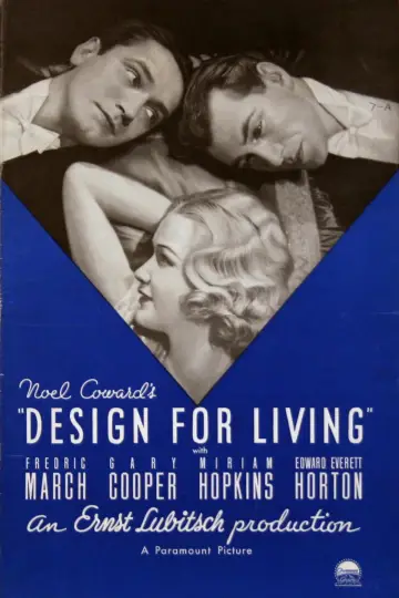 Poster to the movie "Design for Living" #1108469