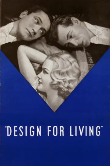 Poster to the movie "Design for Living" #1108474
