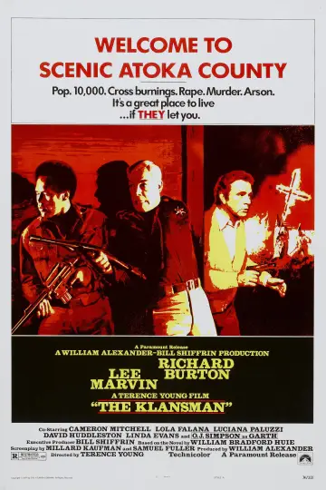 Poster to the movie "The Klansman" #1107950