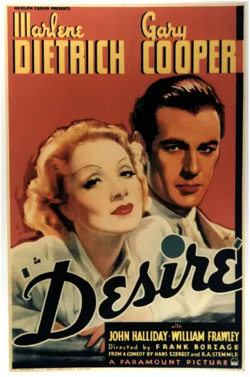 Poster to the movie "Desire" #739442