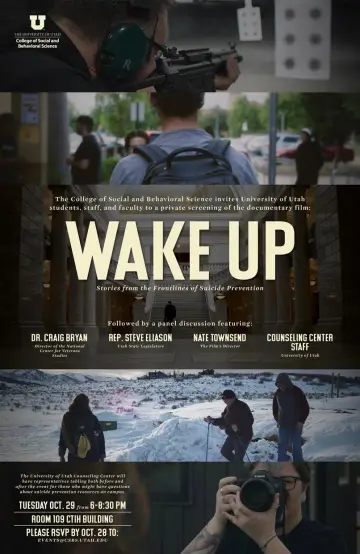 Poster to the movie "Wake Up: Stories From the Frontlines of Suicide Prevention" #1161704