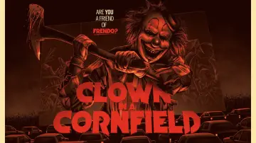 Backdrop to the movie "Clown in a Cornfield" #588632