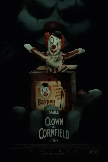 Poster to the movie "Clown in a Cornfield" #588735