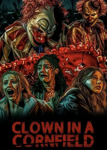 Poster to the movie "Clown in a Cornfield" #588757