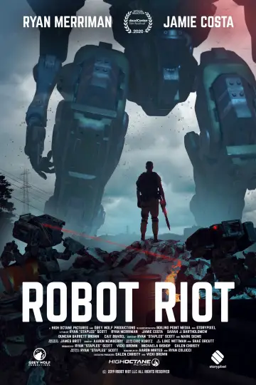 Poster to the movie "Robot Riot" #1048687