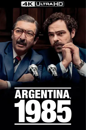 Poster to the movie "Argentina 1985" #117917