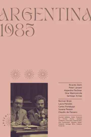 Poster to the movie "Argentina 1985" #117918
