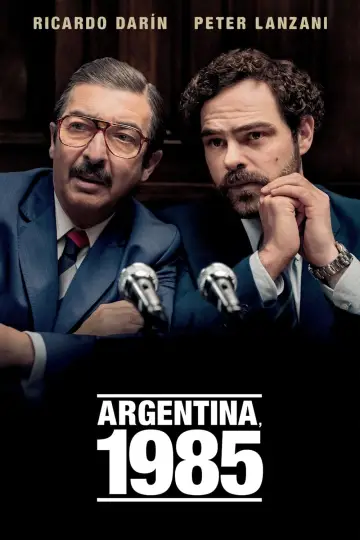 Poster to the movie "Argentina 1985" #117919