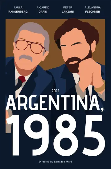 Poster to the movie "Argentina 1985" #181447