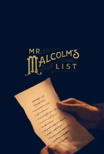 Poster to the movie "Mr Malcolm