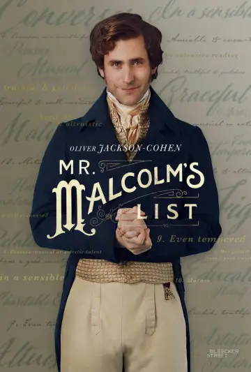 Poster to the movie "Mr Malcolm