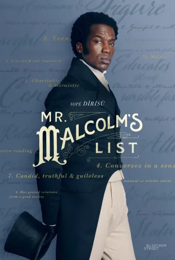 Poster to the movie "Mr Malcolm