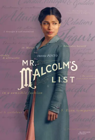Poster to the movie "Mr Malcolm